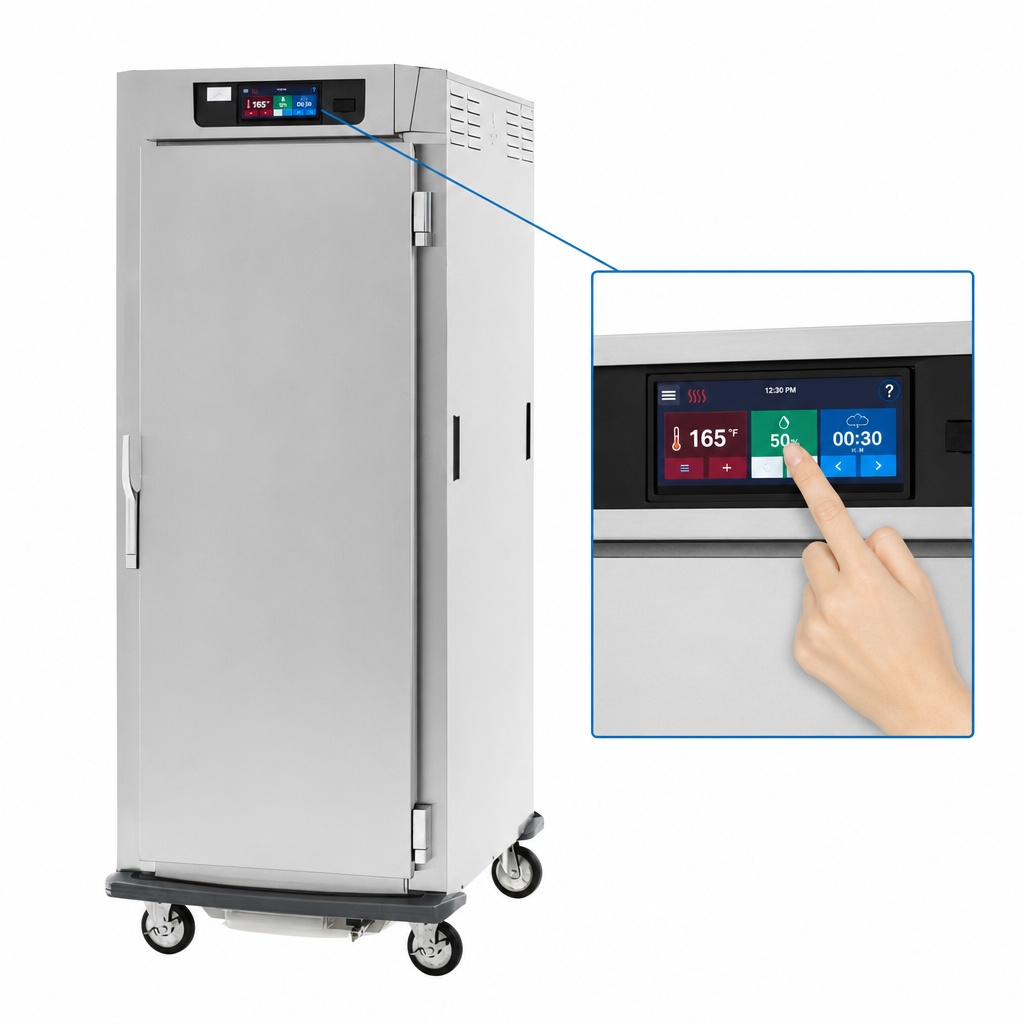 6.8-Inch Touch-Screen Interface