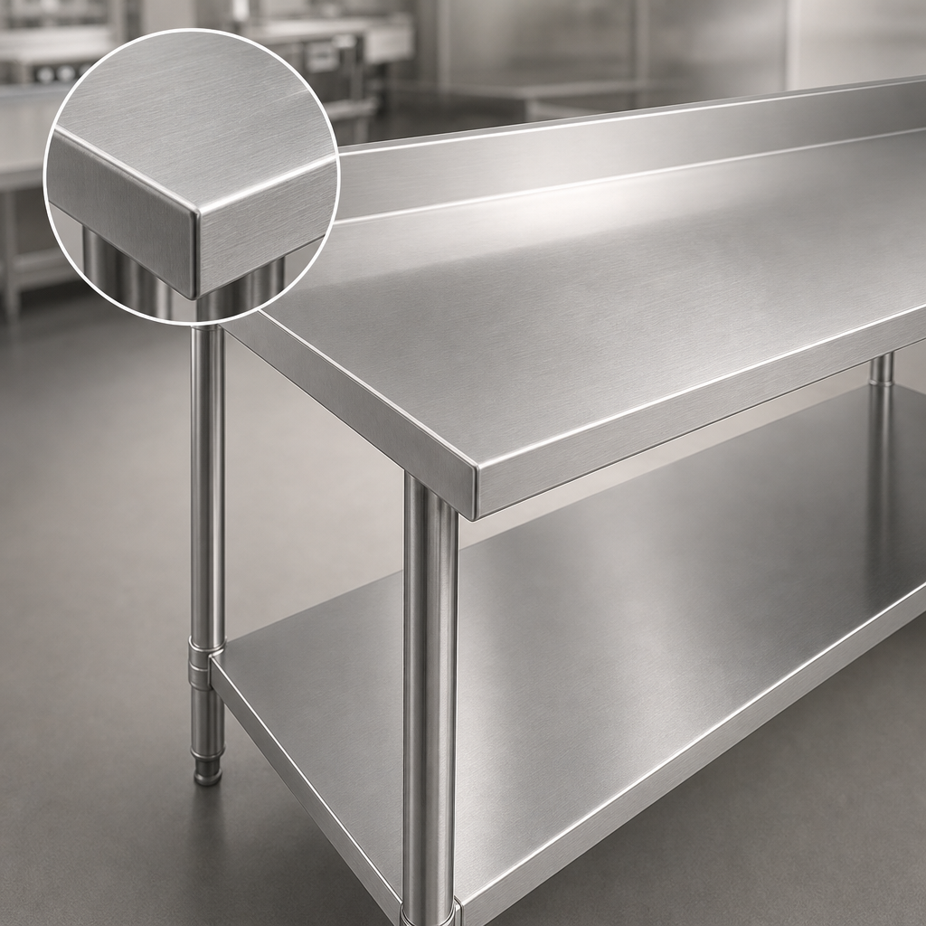 14 Gauge 300 Series Stainless Steel Top