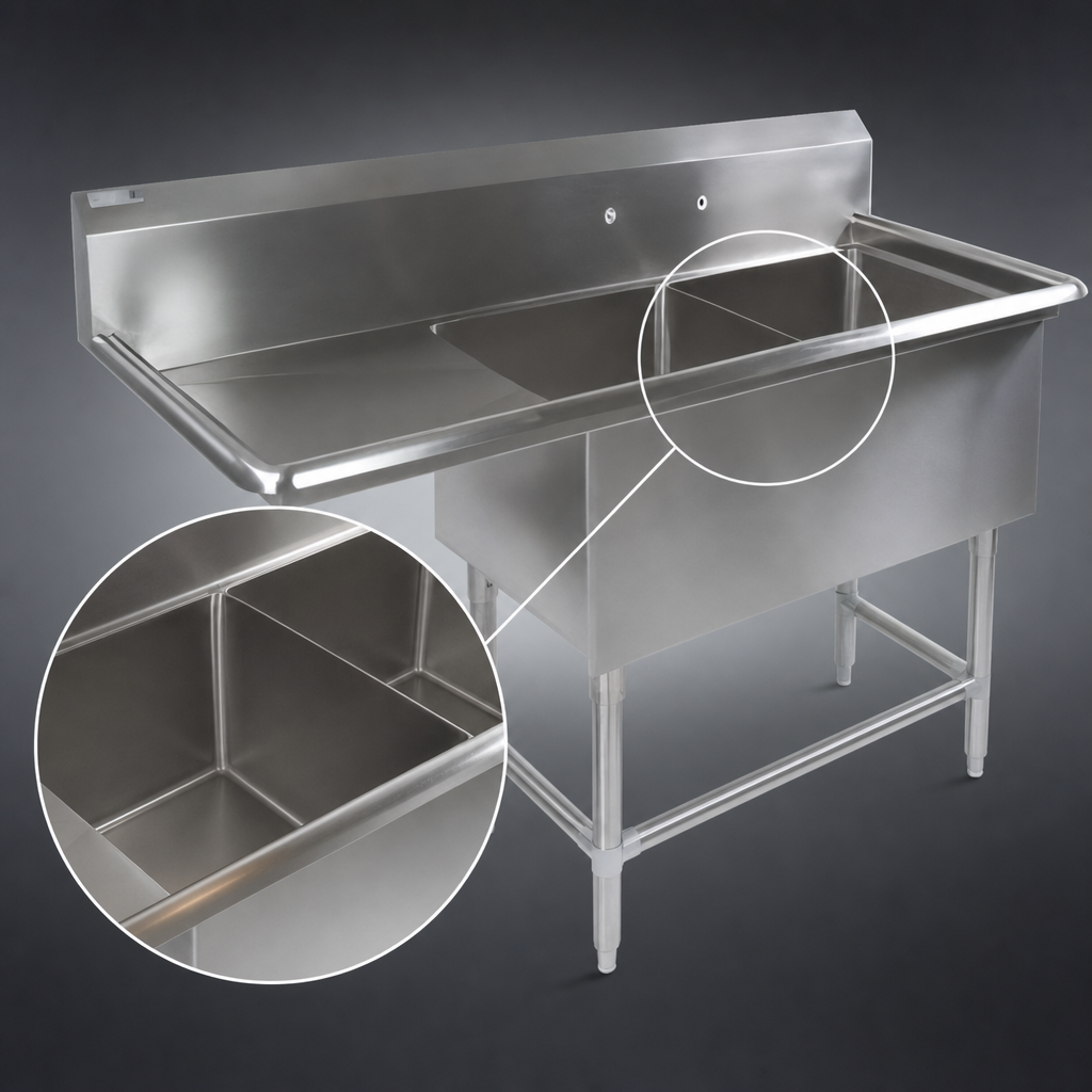 Two Sink Compartments