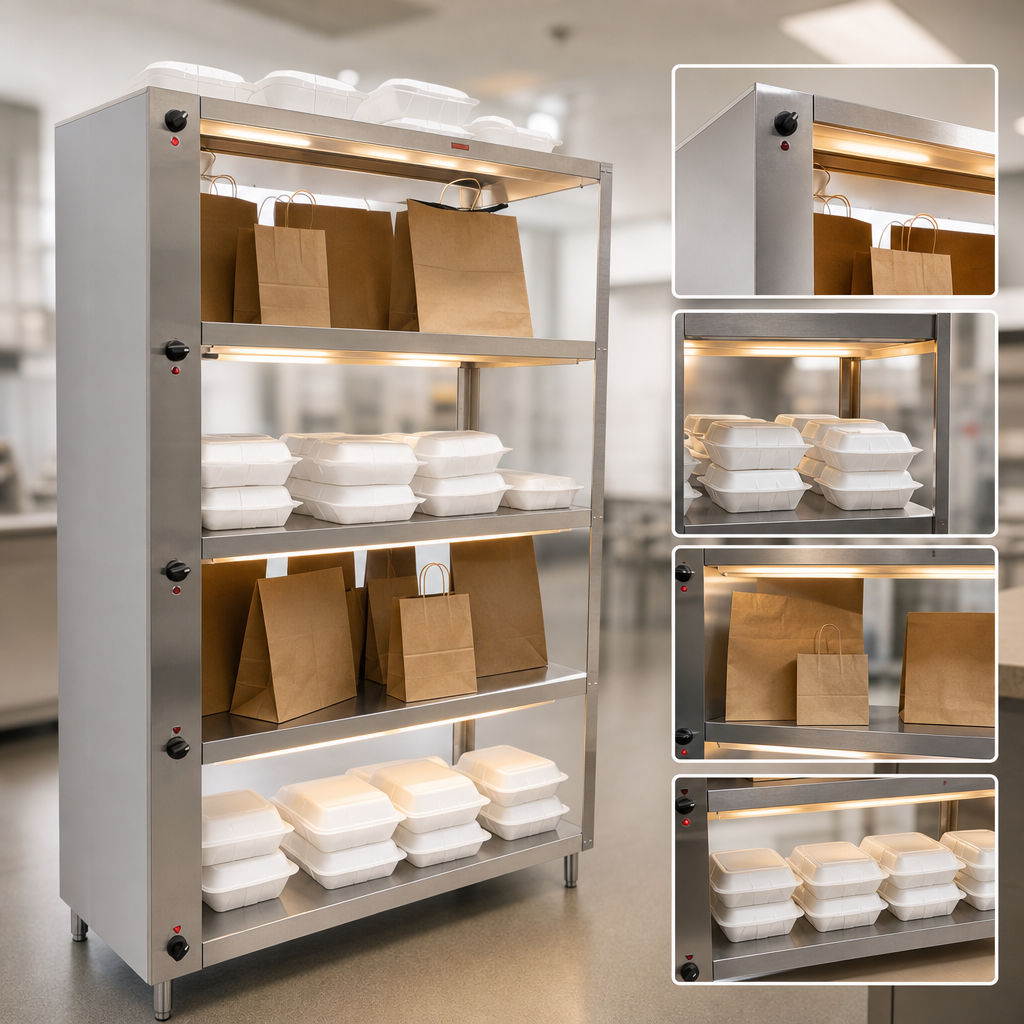 Five Heated Shelves