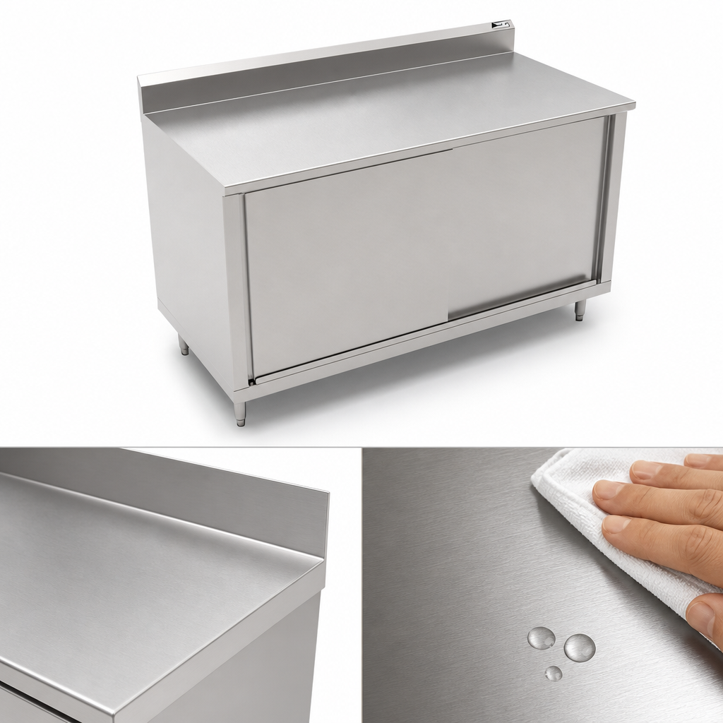 14-Gauge Stainless Steel Top