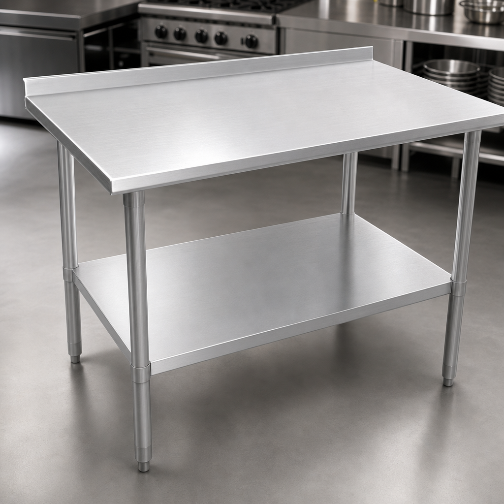 14-Gauge Stainless Steel Top