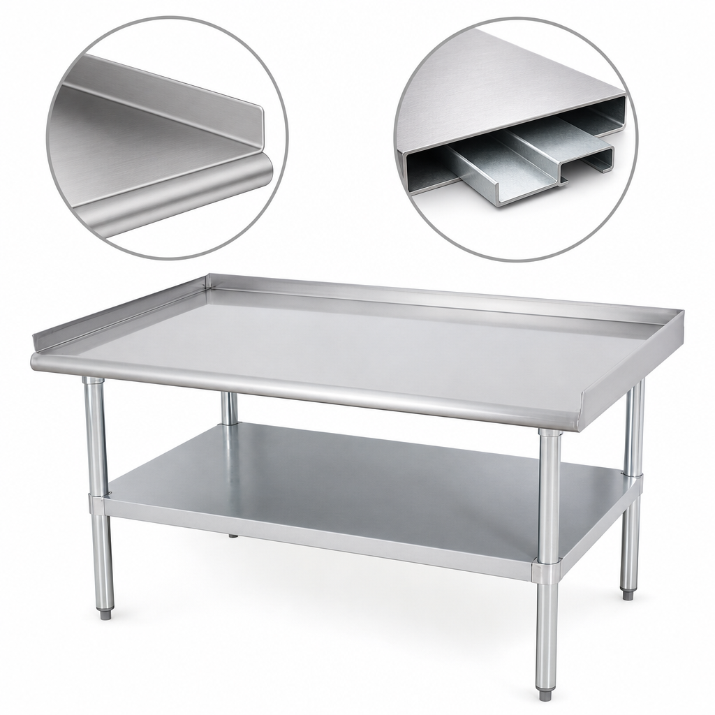 Reinforced Stainless Steel Top