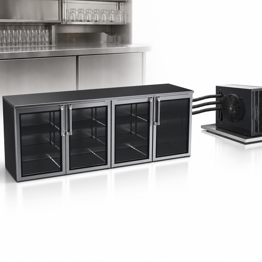 Remote Refrigeration With Side Hook-Up