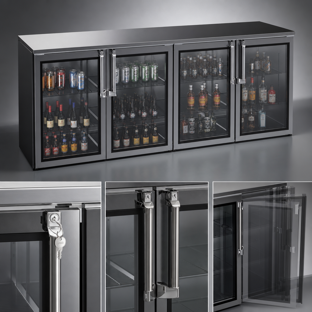 Lockable Self-Closing Swing Doors
