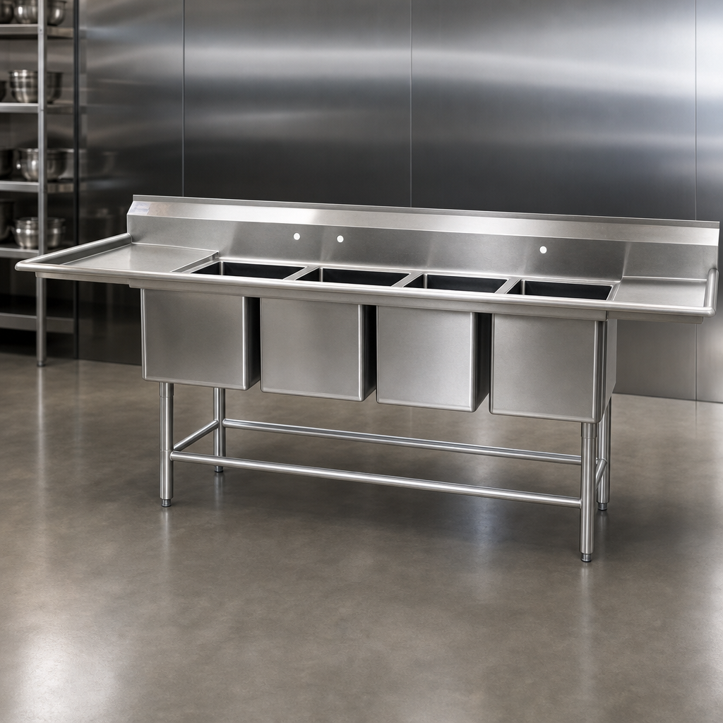 Heavy-Duty Stainless Steel Construction