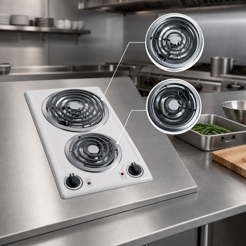 Two Coil Burners