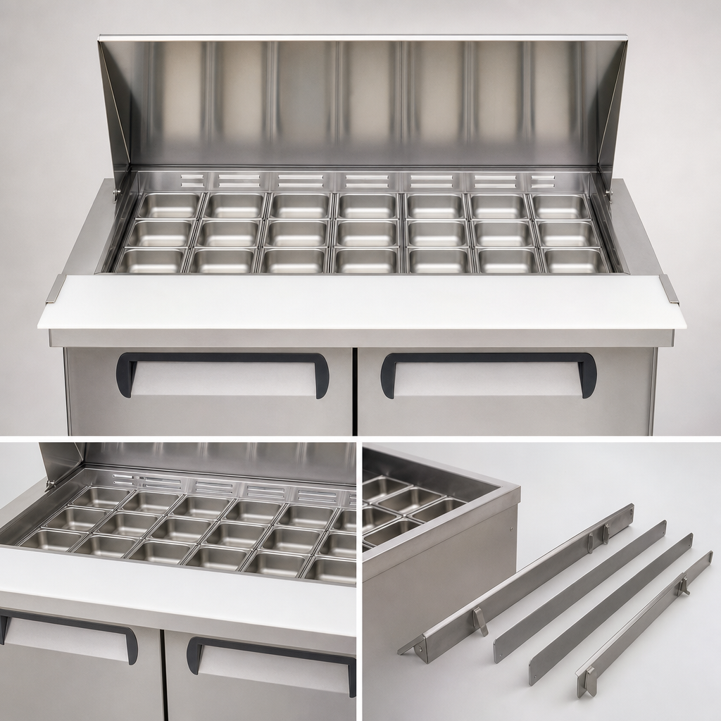 18-Pan Refrigerated Rail
