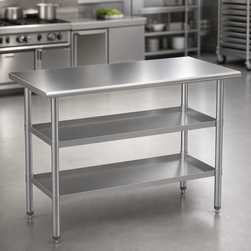 18-Gauge Stainless Steel Top