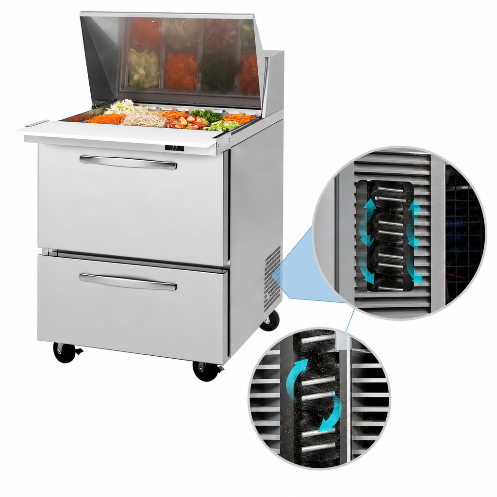 Self-Cleaning Condenser