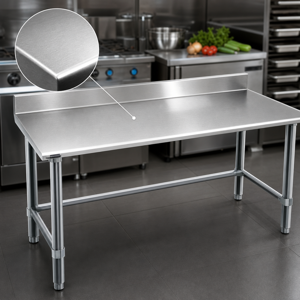 16-Gauge 300 Series Stainless Steel Top