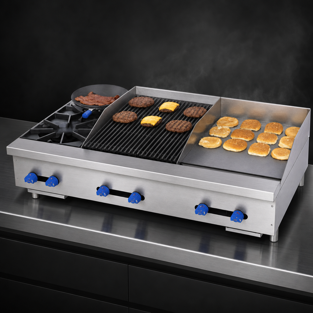 Two-Zone Cooking Design