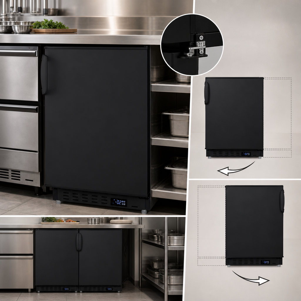 Reversible Solid Hinged Door