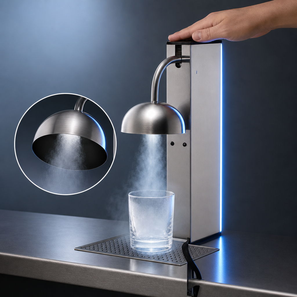 CO2 Jet Dispensing Head