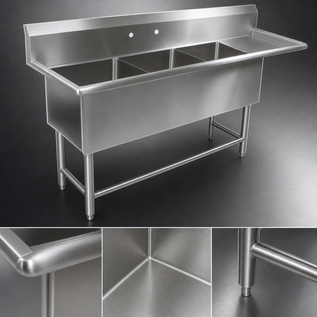 Heavy-Duty Stainless Steel Construction