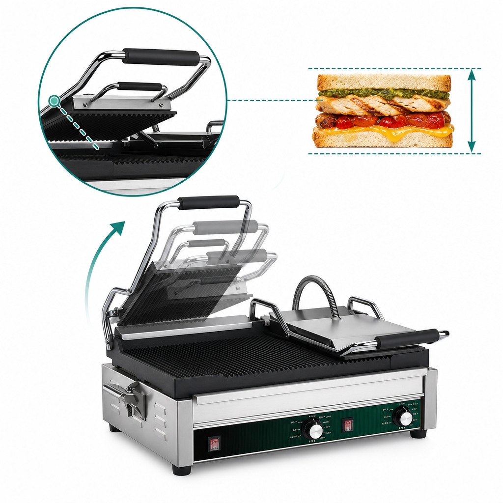 Hinged Auto-Balancing Top Plate