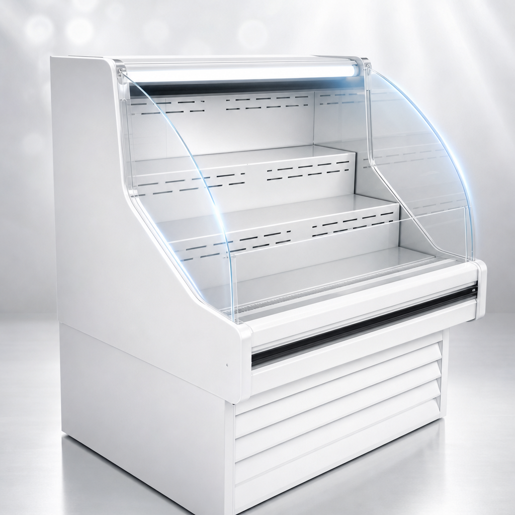 Curved Glass Display Front