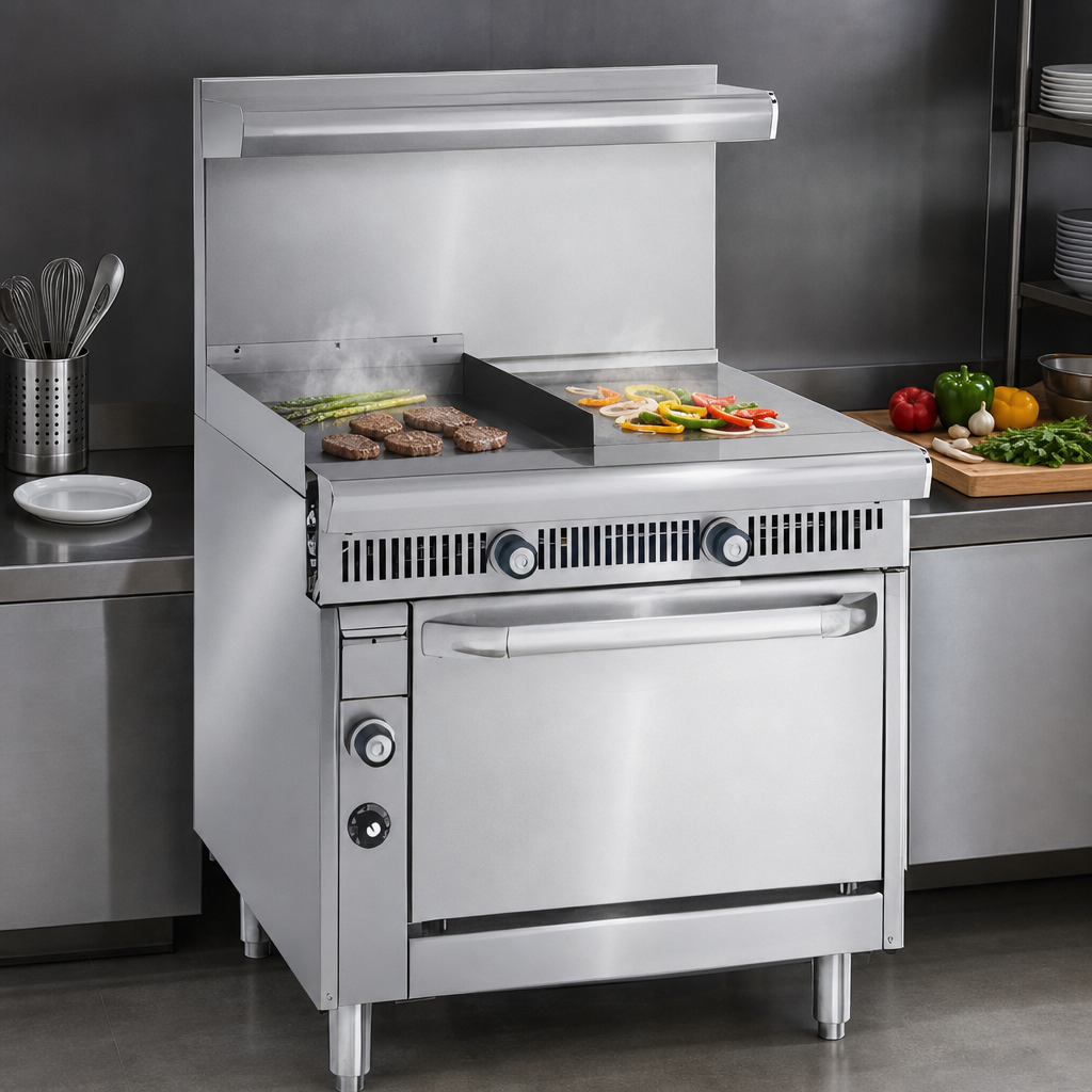 Dual Top Cooking Surfaces