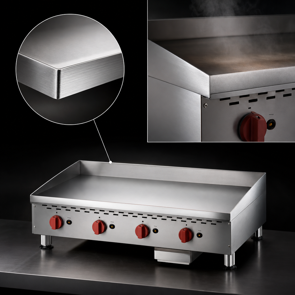 3/4-Inch Thick Polished Steel Plate