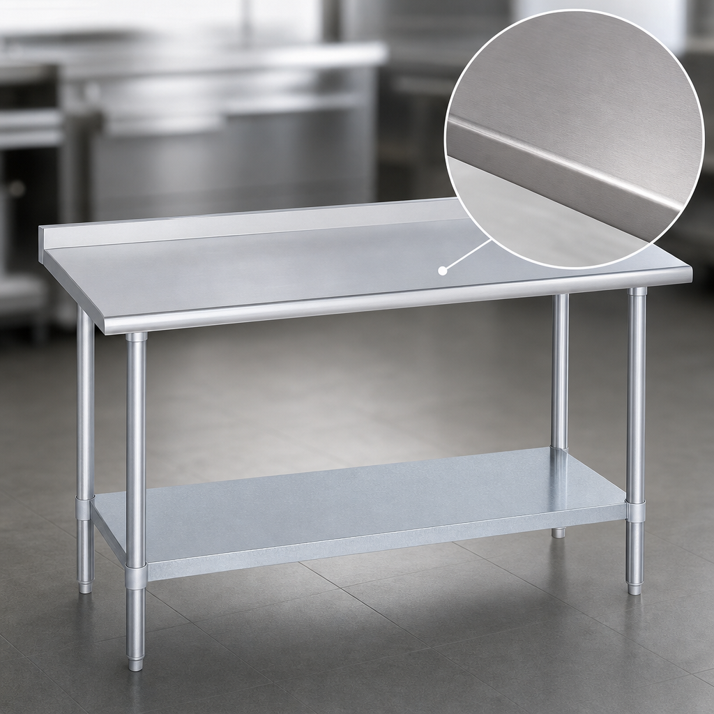16-Gauge 300 Series Stainless Steel Top