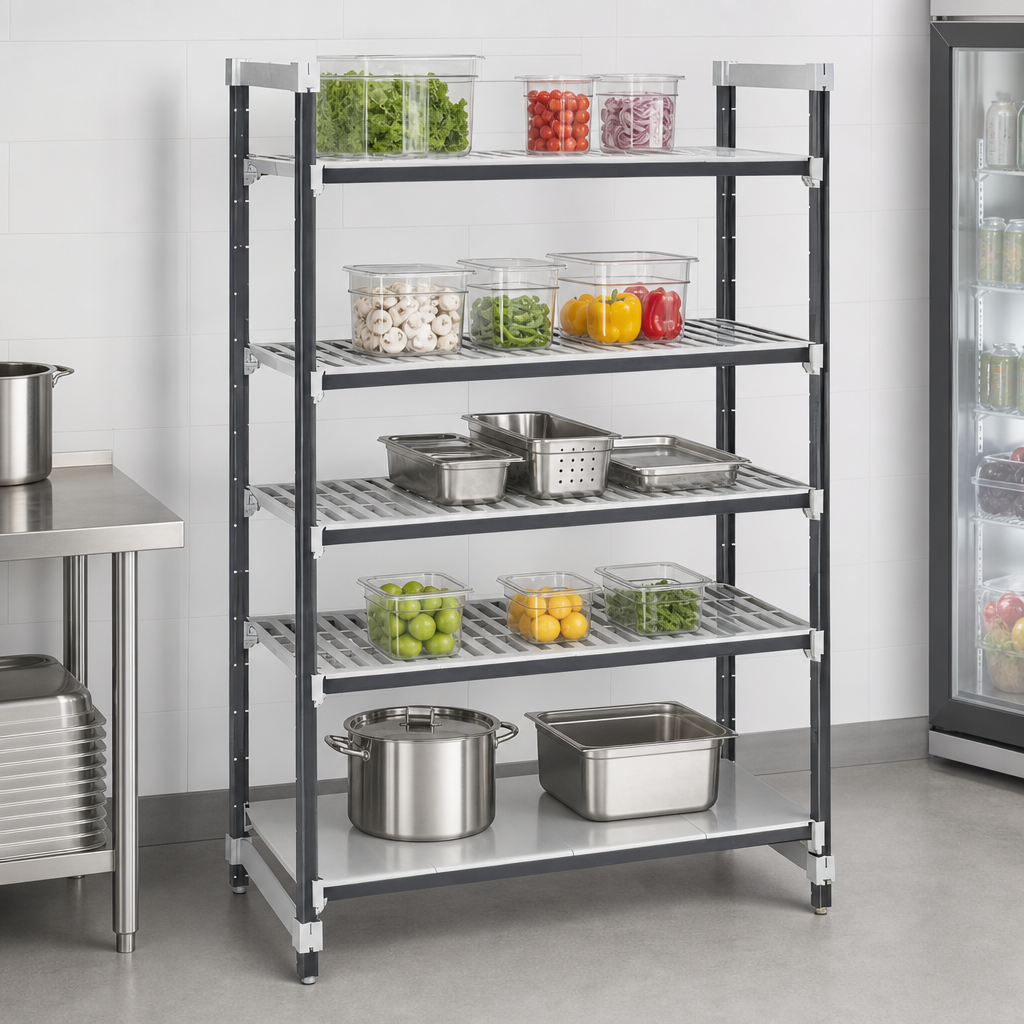 Five-Tier Mixed Shelf Design