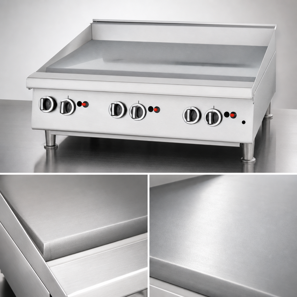 Smooth Steel Griddle Plate