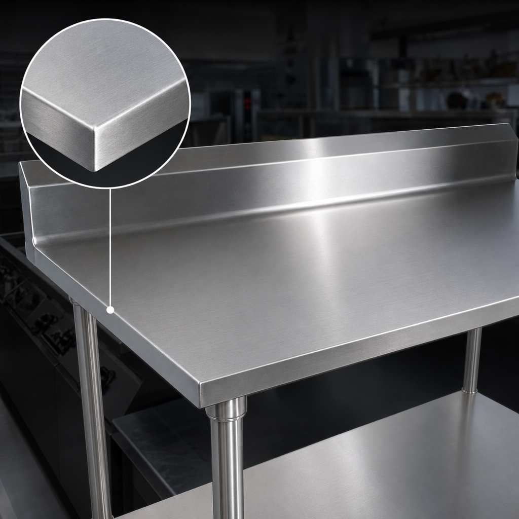 14-Gauge 300 Series Stainless Steel Top