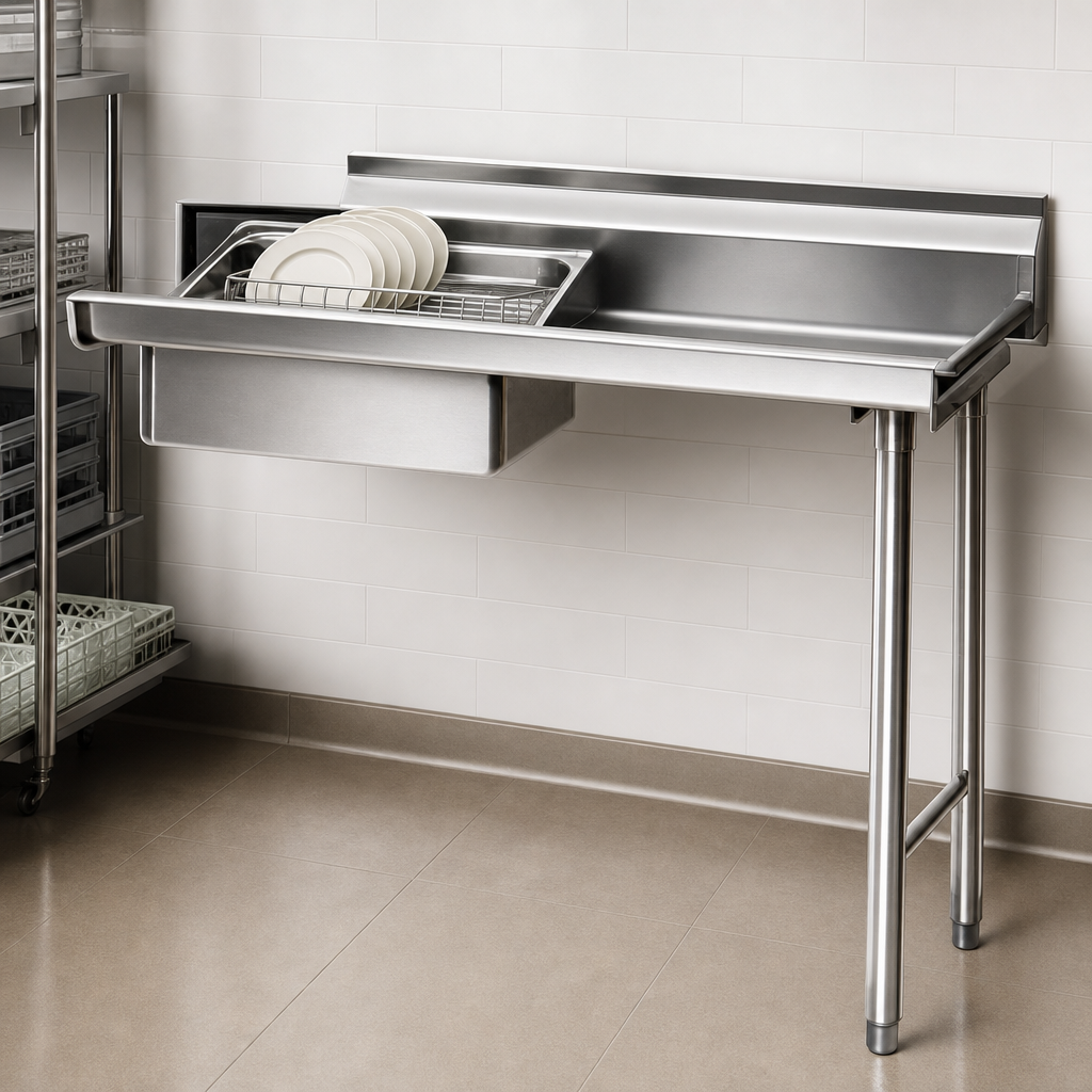 Straight Soiled Dishtable Design