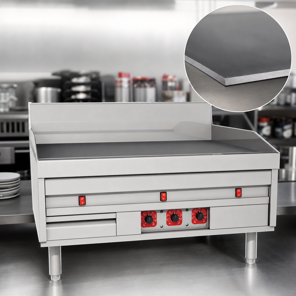 Heavy-Duty Griddle Plate
