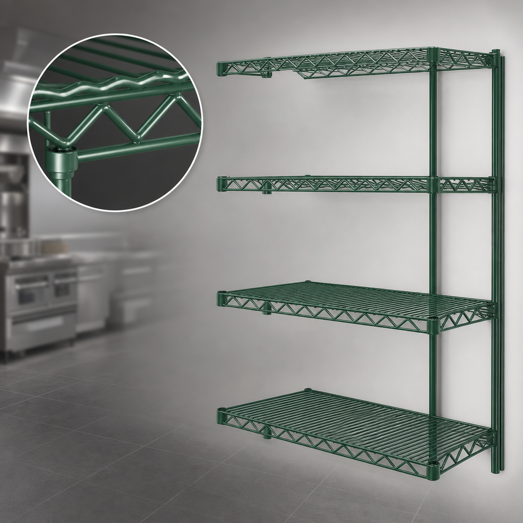 Patented QuadTruss® Shelf Design