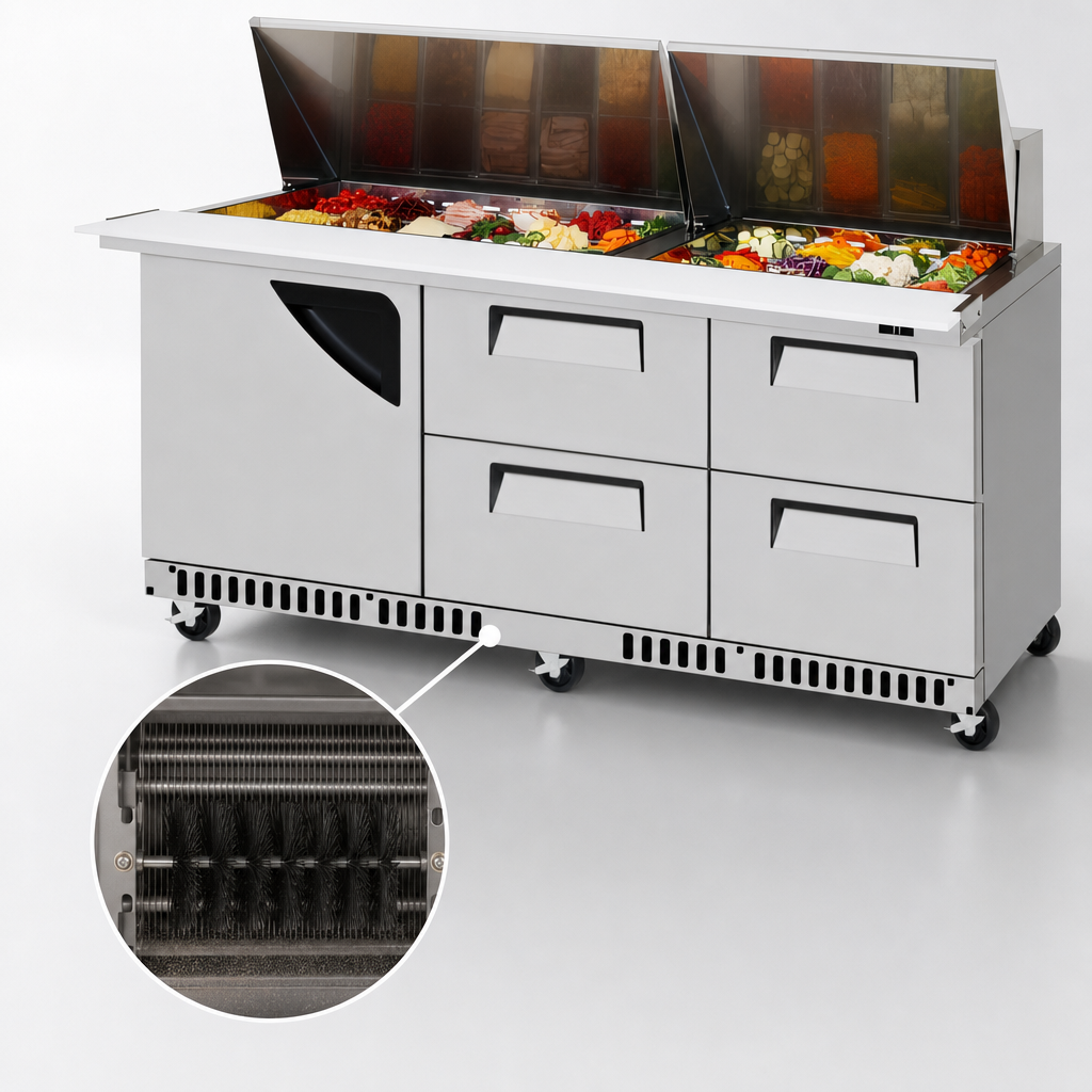 Self-Cleaning Condenser