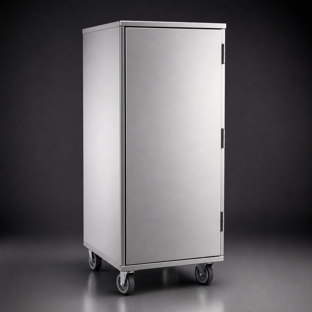 Enclosed Cabinet with Solid Hinged Doors