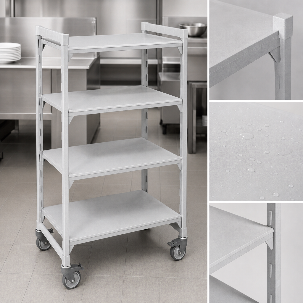 Solid Polypropylene Shelf Plates