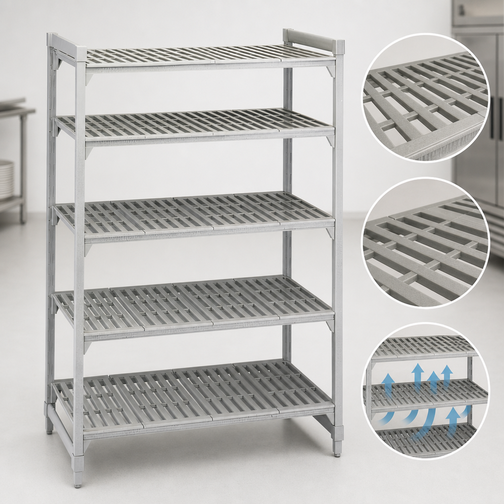 Vented Polypropylene Shelf Plates
