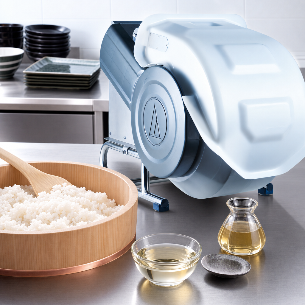Vinegar & Rice Mixing