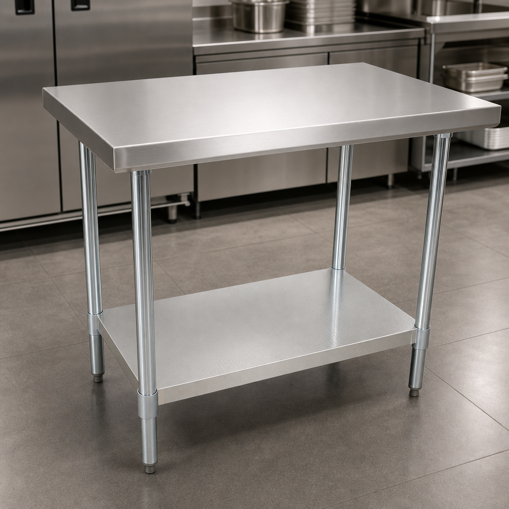 16-Gauge T-304 Stainless Steel Top