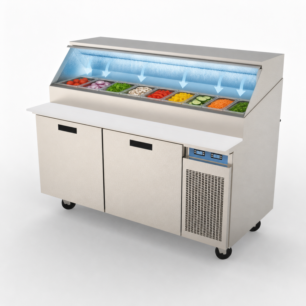 Cold-Wall Conductive Rail Cooling