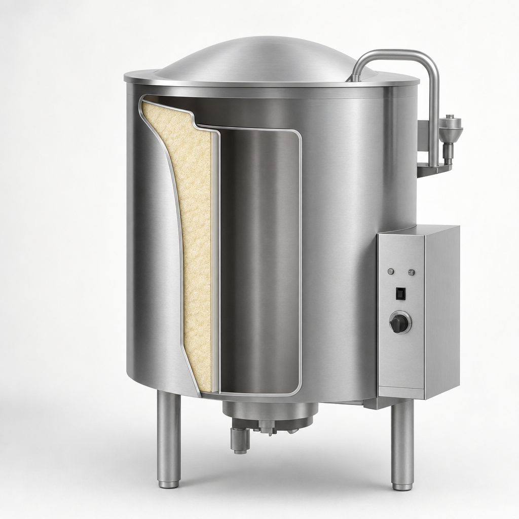 2/3 Jacketed Insulated Design