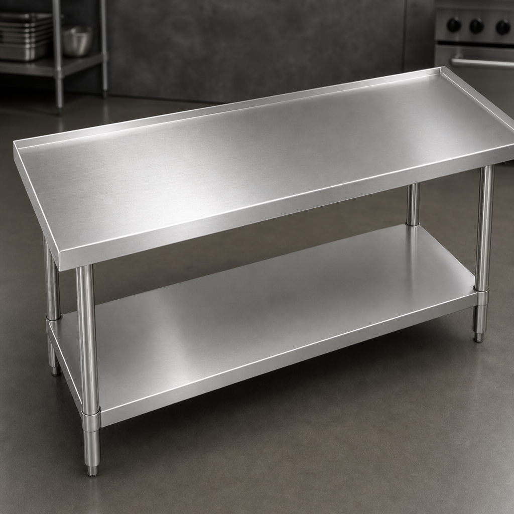 14-Gauge 304 Stainless Steel Top