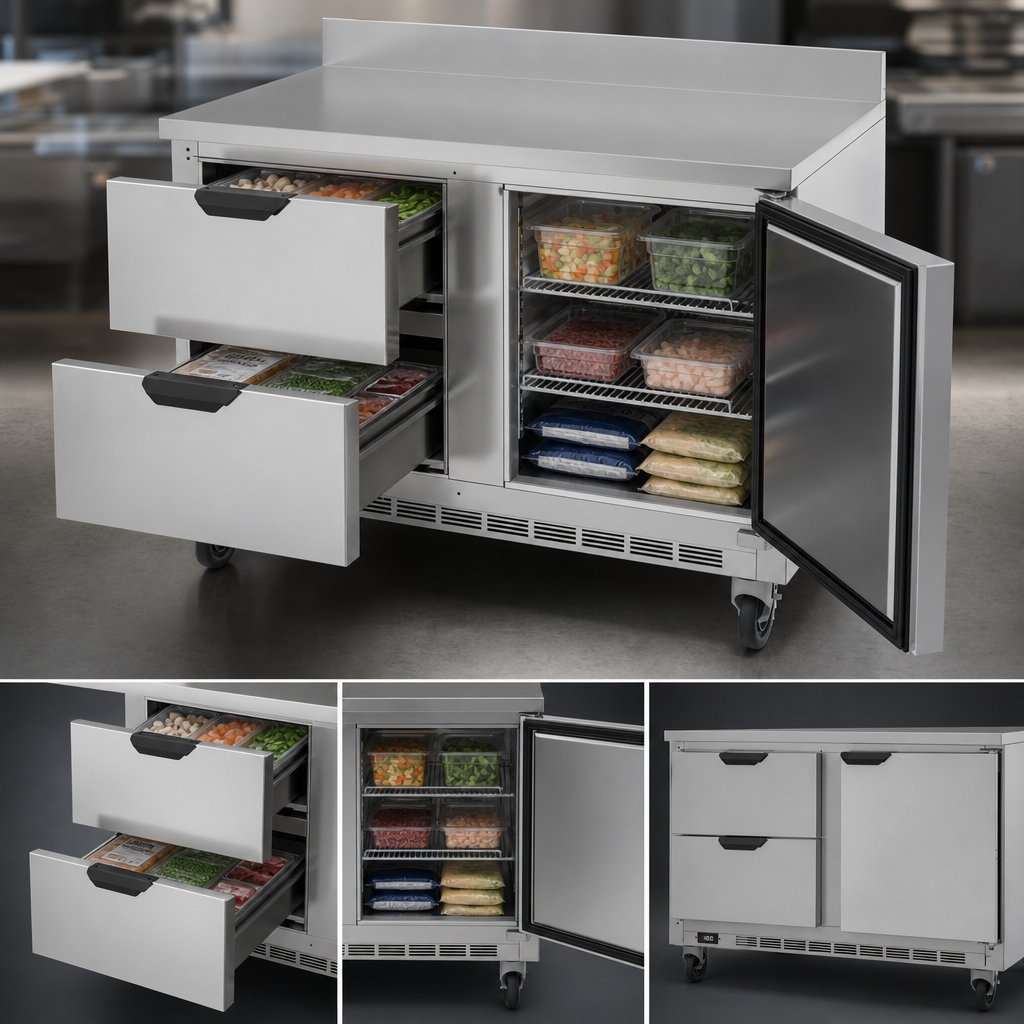 Drawer-and-Door Storage Layout