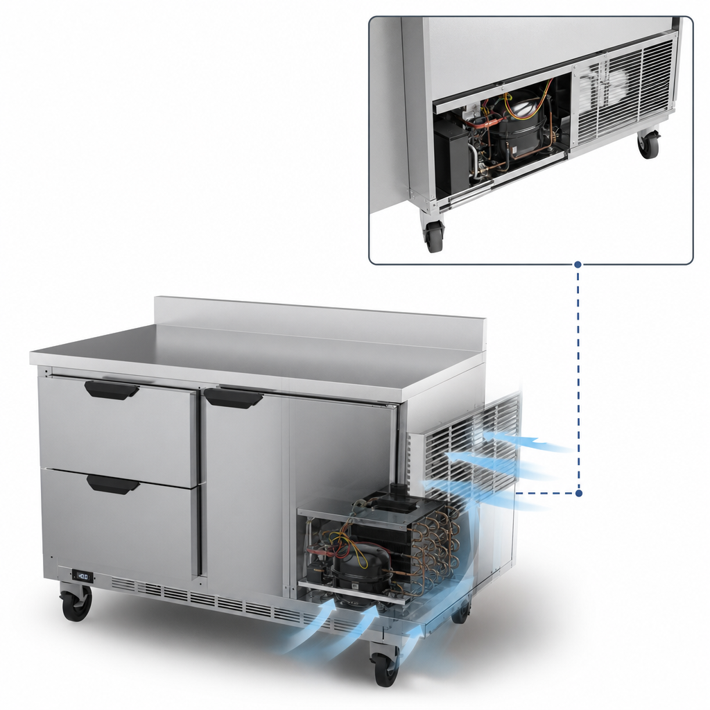 Rear-Mounted Self-Contained Refrigeration