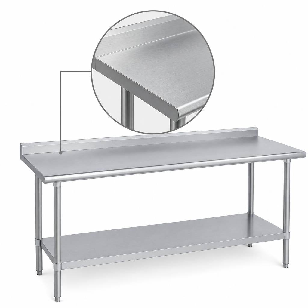 16 Gauge 300 Series Stainless Steel Top