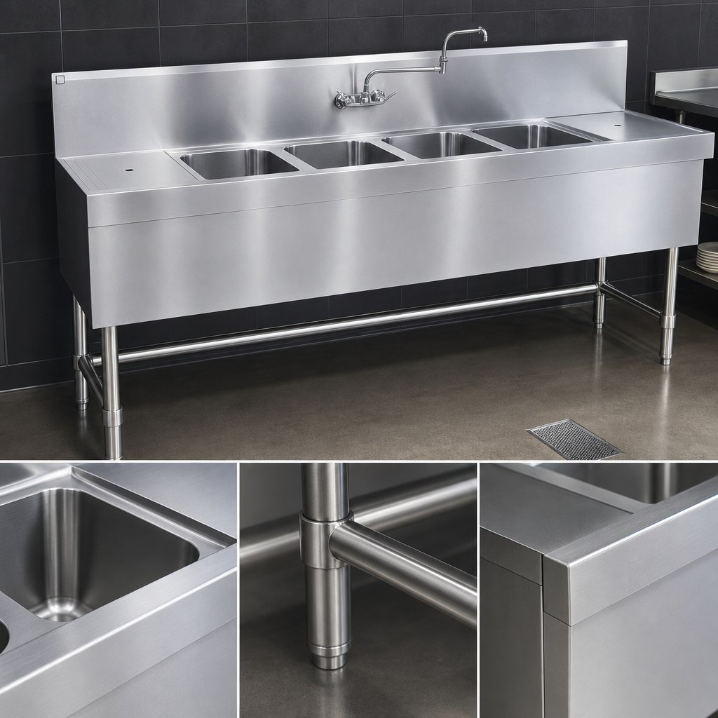 Heavy-Gauge Stainless Steel Construction