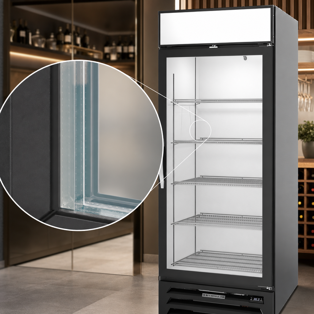 Double-Pane Low-E Glass Door
