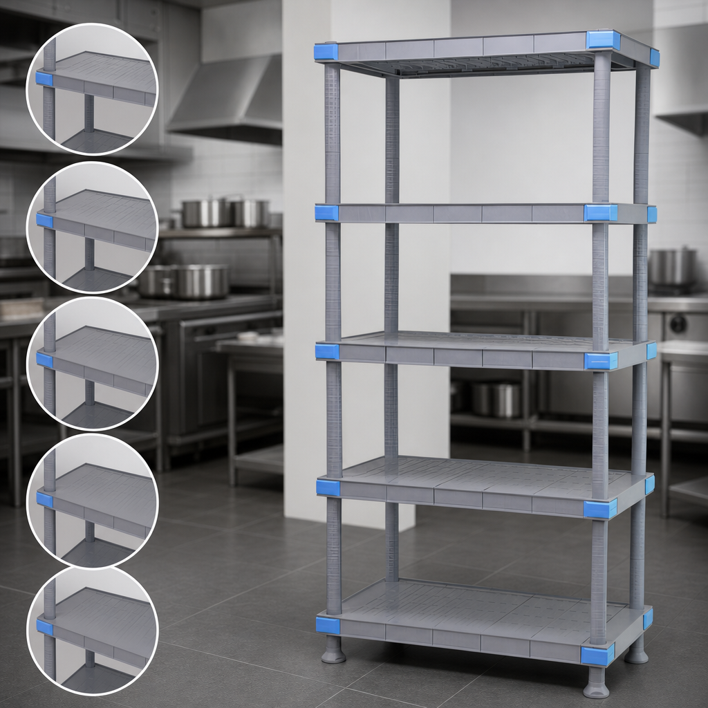 Five Solid Shelves