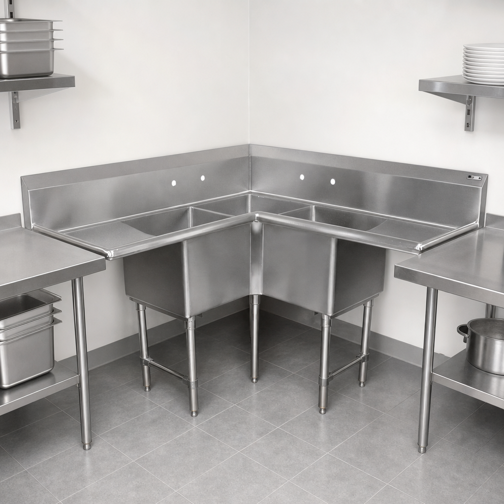 Corner Sink Configuration