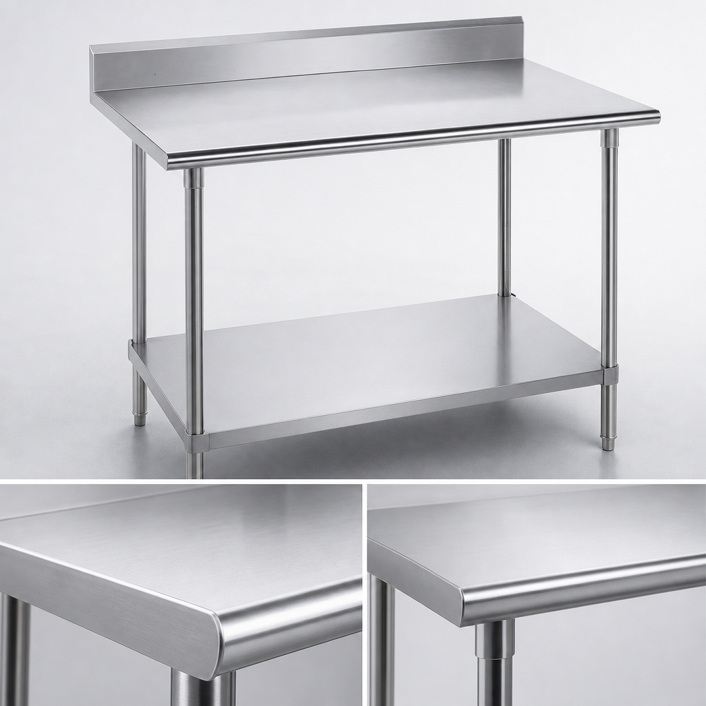 16 Gauge 430 Stainless Steel Top