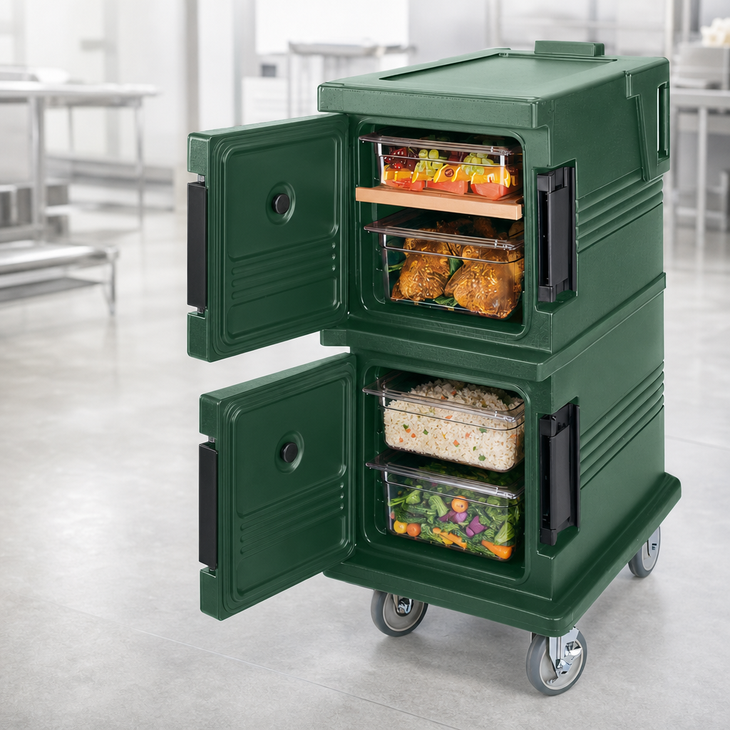 Double-Compartment Front-Loading Design