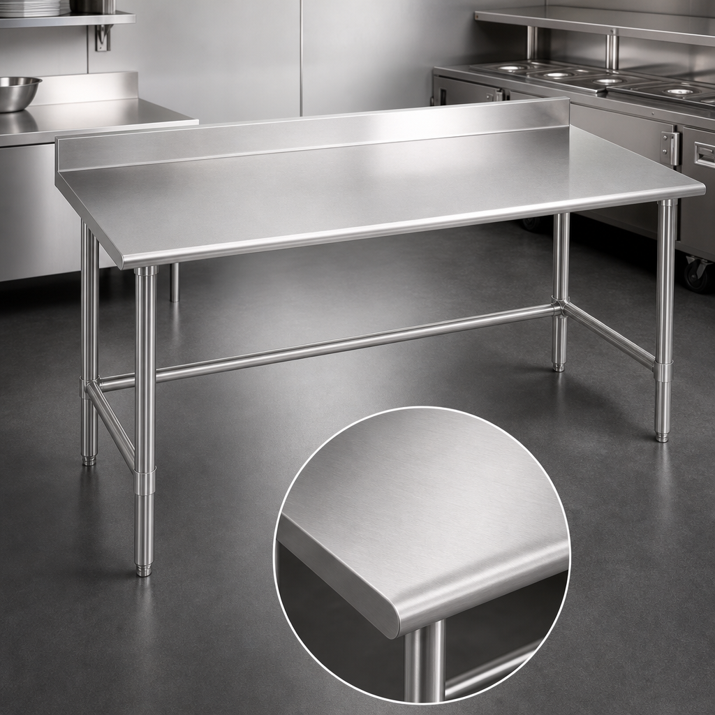 14-Gauge 300 Series Stainless Steel Top