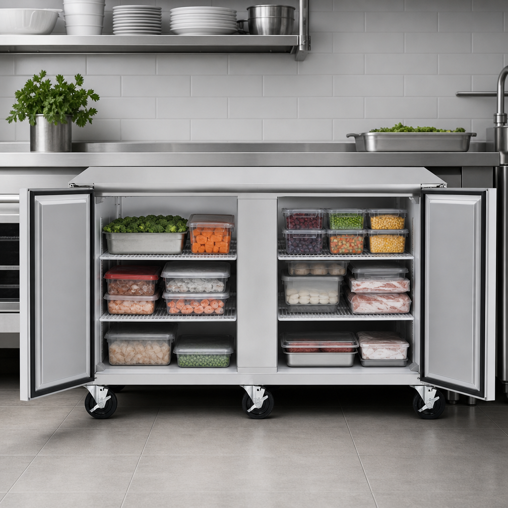 Two-Section Undercounter Design